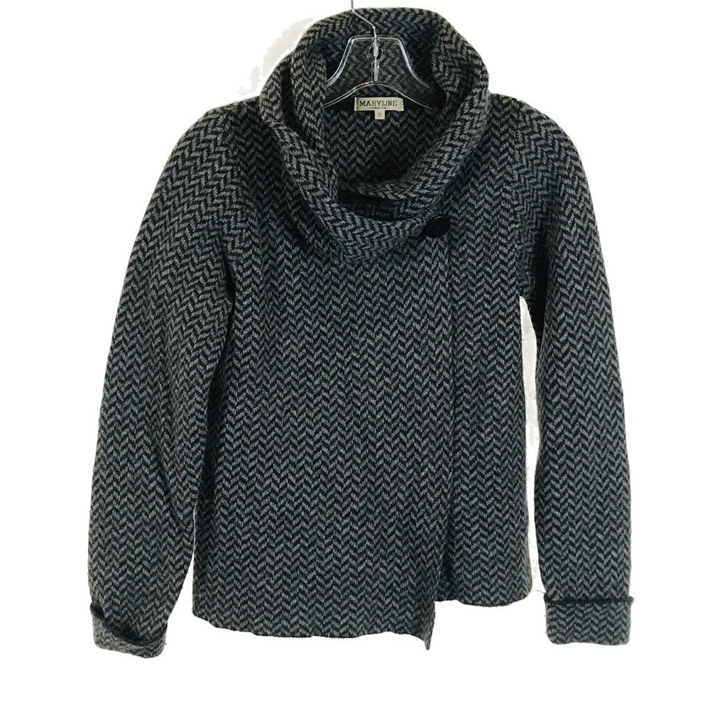 Size Small Maryline Italian Wrap Cardigan Sweater